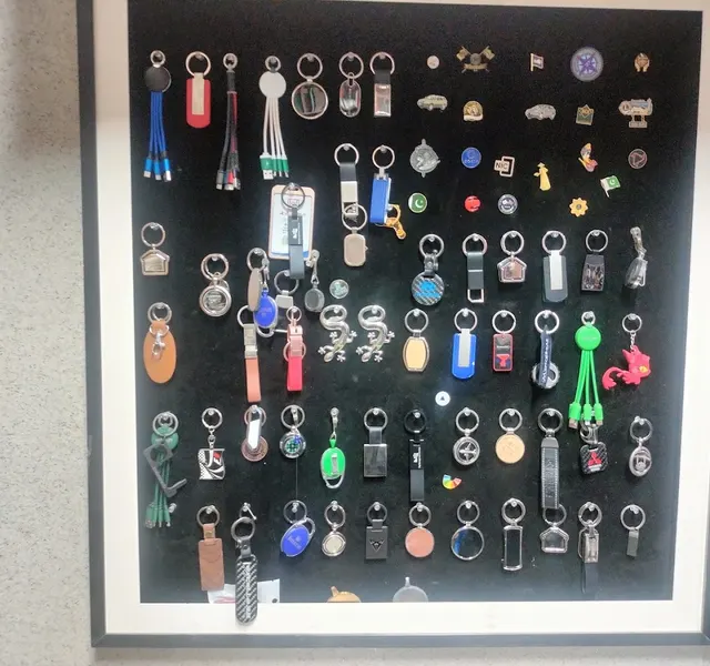 Branded keychains